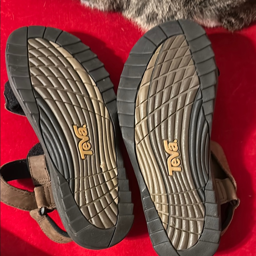 Teva Brown Sandals with Adjustable Straps and Rugged Sole - Picture 2 of 2